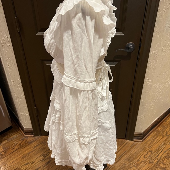 Peach Love California White Dress Size Large NWT - Picture 5 of 8